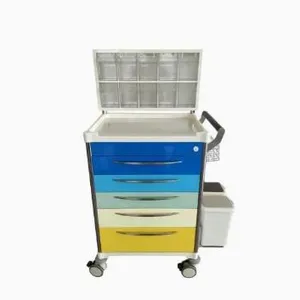 Mobile Clinic Patient Care Medication Equipment Medical Medicine Anesthesia Cart Hospital Trolley thumbnail-1