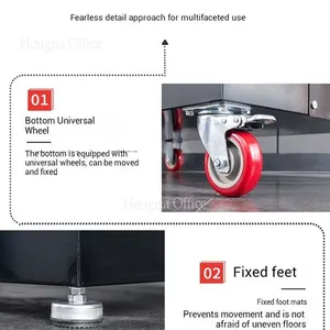 Secure, Long-Term Use Mobile Hardware Tool Rack for Versatile Storage Serving DIY Enthusiasts and Industrial Workshops thumbnail-3