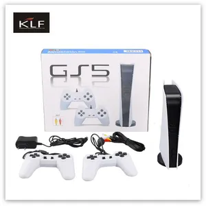 GS5 Retro TV Game Console, With 2 Pcs Wired Game Controller, 8 Bit Classic 300 Retro Game Player thumbnail-1