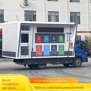 Outdoor Functional Garbage Room, Community Environmental Sanitation Garbage Station, Intelligent Garbage Bin Station. Free Design and Production Manufacturer thumbnail-5