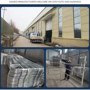 Farm Horse Yard Wire Fences With Hot Dip Galvanized Frame 1.8 m Height Low Maintenance for Farming & Ranching thumbnail-5