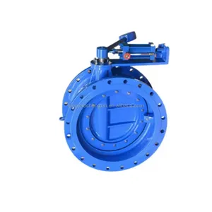 Tilting Disc Check Valve High Pressure Ductile Iron WCB Cast Steel Rubber Soft Seal DN500 DN700 PN16 thumbnail-5