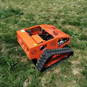 Hybrid Blade Rotary Rechargeable Battery Remote Controlled Industrial 4-Stroke Single Cylinder Lawn Grass Cutter thumbnail-3