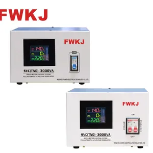 Industrial Grade 3000VA AC Voltage Regulator - 1 Year Warranty & Free Technical Support thumbnail-4