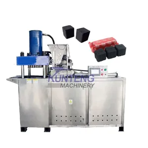 Smokeless Charcoal Hydraulic Forming Machine White Coal Briquetting Machine EPC thumbnail-1