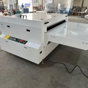Continuous Fabric Fusing Press Machine for Sale 900MM 1200MM thumbnail-4
