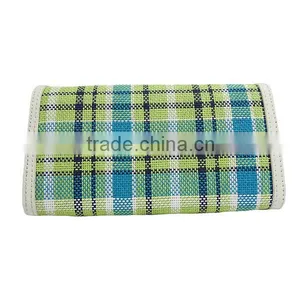 Beautiful Stylish Multiple Card Slots Knitting Paper Long Wallet thumbnail-5