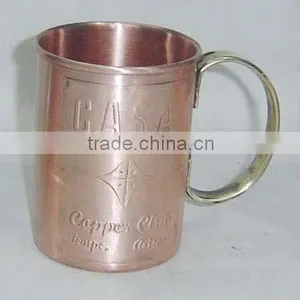 Manufacturer of Solid Copper Moscow Mule Mug thumbnail-1