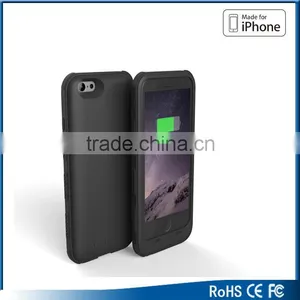2016 New Product White Black Gold 5v 1A 3200mAh Li-polymer Mfi Power Bank Case for Iphone 6 6s thumbnail-1