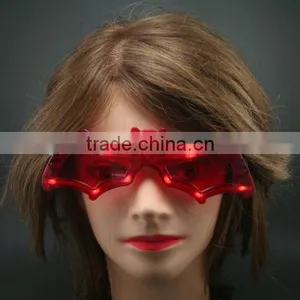 Flashing LED Glasses Halloween Bats Costume Accessory Party Glasses thumbnail-3