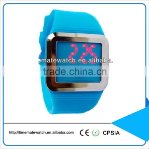 New Design Unisex Silicone LED Watch thumbnail-1
