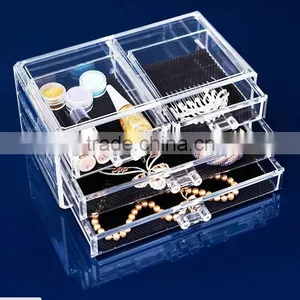 Transparent Drawer Type Cosmetic Display Box thumbnail-1