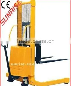 ES15016W Semi-battery Stacker With CE, Electric Lift thumbnail-1