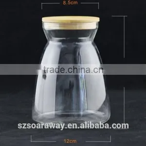 Terrarium Glass Vase Container Pots for Home Wedding Decor thumbnail-1