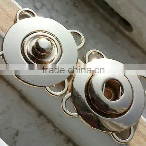 Sedex Audited Factory 2 Pillar Two Parts Sew-on Metal Popper Snap Button thumbnail-4