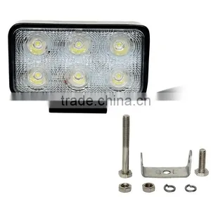 12v 24v Led Work Lights 18w Widly Used in off Road Jeep Wrangler thumbnail-2