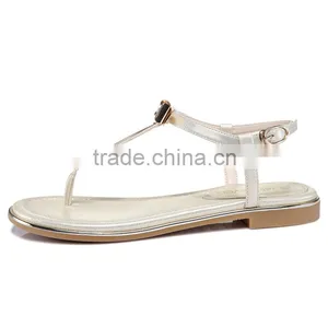 2016 New Arrival Fashion Summer Flat Shoes Woman Sandals Flip Flops Comfortable Beach Sandals Women Shoes Quality Choice thumbnail-1