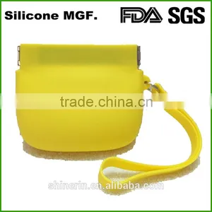 Popular High Quality Ladies Retro Classic Silicone Coin Case Purses thumbnail-1