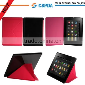 Factory Price Slim Hot Press pu Leather Case for New Version Kindle Fire HD 7 2 thumbnail-1