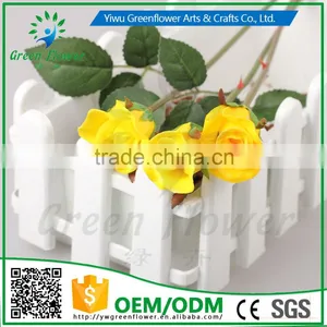 Greenflower 2016 Wholesale Handscrafts Real Touch Latex PU China Artificial Flowers Rose Bud for Wedding Decoration Occation thumbnail-3