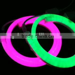 12v Pink Led Neon Flex Rope Light thumbnail-1