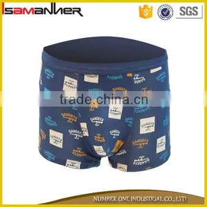Breathing Modal Cotton Teenager Men Boxer Short Underwear thumbnail-2