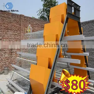 Commercial Folding Poultry Chicken Cages thumbnail-1