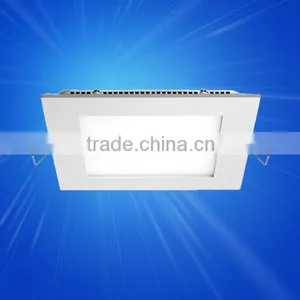 Modern Residential White Body Recessed 18W Led Panel Lamp Round thumbnail-5