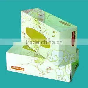 White 2-Ply Facial Tissue, Flat Box, 8.33" Length x 8" Width (Case of 30 Boxes), 100 Sheets Per Boxes thumbnail-2