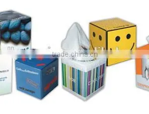 Cubic Box Facial Tissue thumbnail-1