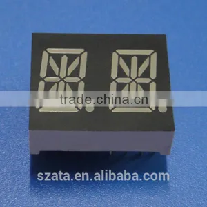 Two 2 Digit Blue 16/14 Segment Led Display thumbnail-1