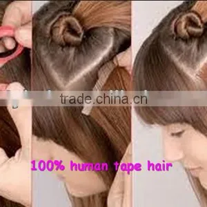 Factory Price 12-30inches Silky Straight, Brazilian Tape Hair Extensions thumbnail-1