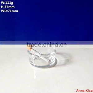 Glass Gift-- Machine Made Glass Ashtray With Good Quality thumbnail-1