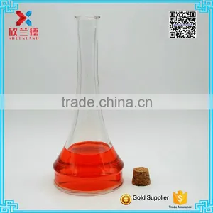 Wholesale Glass Beverage Bottle/ 200ml Clear Long Neck Wine Glass Bottle With Cork thumbnail-5