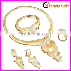 FH 2012 Hot Sale Gold Plated Jewelry Set thumbnail-1