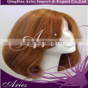 2014 New Fashion Hot Sale European Virgin Hair Jewish Wig Kosher Wigs thumbnail-1