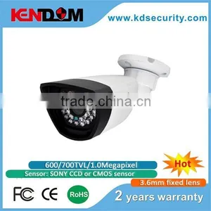 Kendom 2015 Hot Sales Weatherproof IP66 Plastic Bullet Camera Cmos / Ccd Sensor 600TVL /700TVL Security Camera, Cctv Camera thumbnail-1