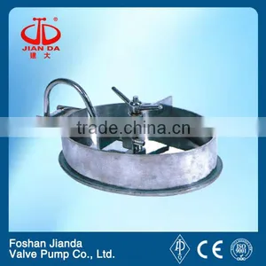 Sanitary Stainless Steel Manhole Cover Model Yac thumbnail-1
