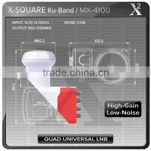 2014 Iran 4 Ways High Performance Water Resistant LNB thumbnail-2