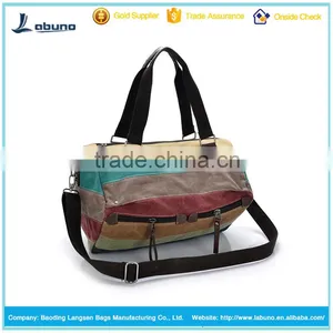 2016 Wholesale Leisure Single Shoulder Canvas Retrostyle Handbags thumbnail-1