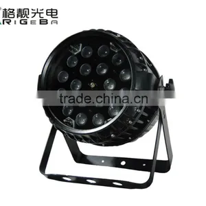 Guangzhou Wholesale High--quality 18Leds 10W RGBW 4IN1 Outdoor LED Par Light/DMX512 thumbnail-1
