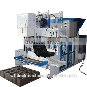 2015 Hot Sale WT10-15 Low Invest Business Used Egg Laying Automatic Concrete Block Making Machine Price in India thumbnail-1