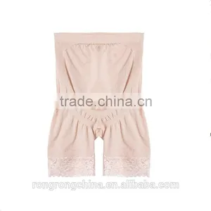 17 Year Hosiery Supplier High Quality Women's Lace Seamless High Stretch Maternity Underwear Support Boyshort Panty thumbnail-4