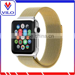 Mesh Band Watch for Apple Watch Band Milanese Western Watch Bands thumbnail-3