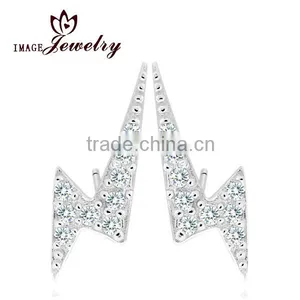 HIgh Quality CZ 925 Earring Models Jewelry thumbnail-1