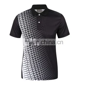 Custom Wholesale Newest Design Sport Polo Shirt for Cricket thumbnail-3