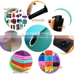 Nylon Fabric Neoprene Fabric Rubber Sheet Roll For Wetsuit Swimwear by Factory thumbnail-3