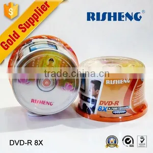 RISENG 4.7GB 8x Dvd Blank Disc/ 8x Blank Dvd Virgen/ 8x Blank Dvd Verbatim thumbnail-1