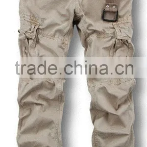 Mens Wholesale Heavy Cotton Heavy Wash Cargo Pants thumbnail-2
