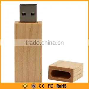Eco-friendly OEM Bulk Wood USB Flash Drive 8gb 16gb 32gb 64gb thumbnail-2
